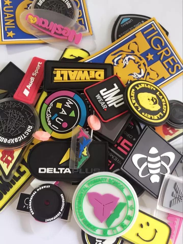 custom rubber label