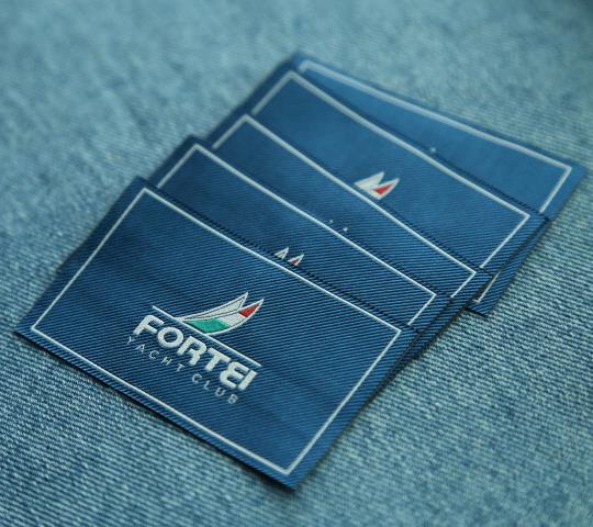 Customized Elegant Style Textile Woven Label