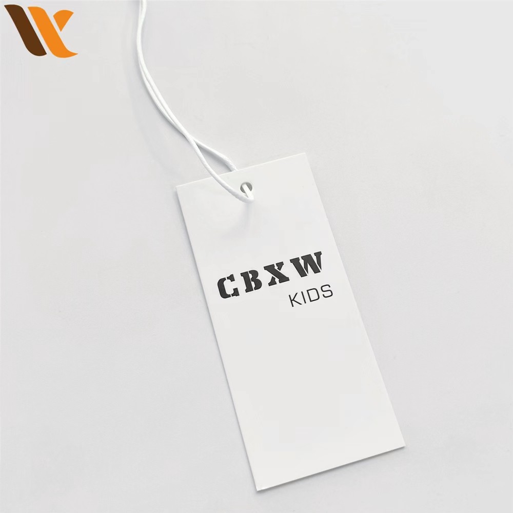 Customized Mens Simple Hang Paper Tag 3