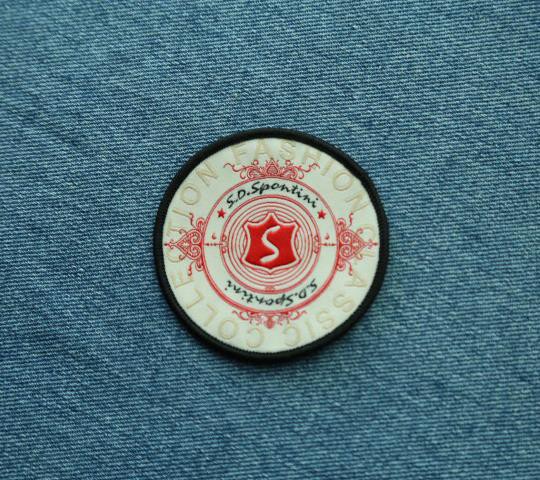 Custom brand logo woven patch