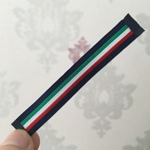 Прилагођена правоугаона трака означава ткани налепницу